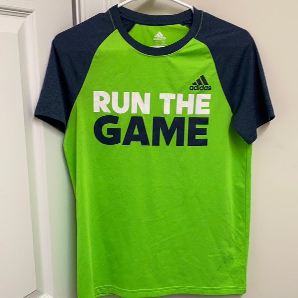 Adidas size youth large shirt